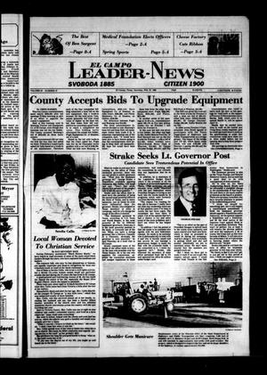 Primary view of object titled 'El Campo Leader-News (El Campo, Tex.), Vol. 97, No. 97, Ed. 1 Saturday, February 27, 1982'.