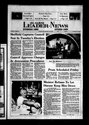 Primary view of object titled 'El Campo Leader-News (El Campo, Tex.), Vol. 98, No. 10, Ed. 1 Wednesday, April 28, 1982'.