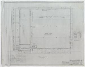 Primary view of object titled 'Ice Plant, Abilene, Texas: Floor Plan'.