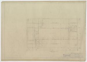 Primary view of object titled 'Farmers and Merchants Bank, Abilene, Texas: Mezzanine Framing Plan'.