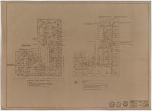 Wilkinson Office Building and Parking Garage, Midland, Texas: Fourteenth Floor Air Conditioning & Electrical Plans
