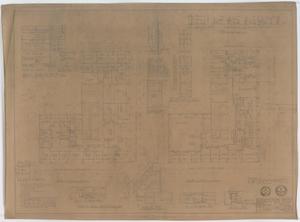 Wilkinson Office Building and Parking Garage, Midland, Texas: 16th & 17th Floor Plans