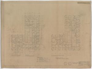 Wilkinson Office Building and Parking Garage, Midland, Texas: 4th & 5th Floor Plans