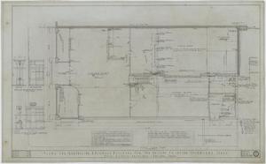 Primary view of object titled 'Abilene Printing Company Building Remodel, Abilene, Texas: First Floor Plan'.