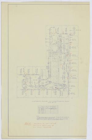 Wilkinson Office Building and Parking Garage, Midland, Texas: Nineteenth Floor Air Conditioning Plan