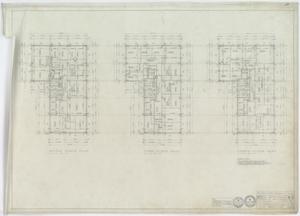 Wilkinson Office Building and Parking Garage, Midland, Texas: Second, Third, & Fourth Floor Plans