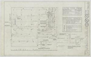 Primary view of object titled 'Binswanger Glass Company Business Building, Abilene, Texas: Electrical Plan'.