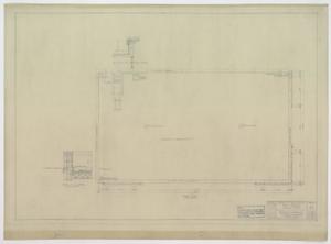Primary view of object titled 'Farmers and Merchants Bank, Abilene, Texas: Roof Plan'.