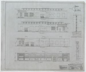 Primary view of object titled 'Laundry Building, Abilene, Texas: Elevation Renderings'.