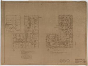 Wilkinson Office Building and Parking Garage, Midland, Texas: Third Floor Air Conditioning & Electrical Plans