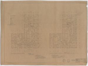 Wilkinson Office Building and Parking Garage, Midland, Texas: 6th & 7th Floor Plans