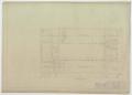 Thumbnail image of item number 2 in: 'Farmers and Merchants Bank, Abilene, Texas: First Floor Framing Plan'.