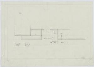 Primary view of object titled 'Vernon Daily Record Building, Vernon, Texas: Floor Plan'.