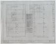 Primary view of First National Bank, Pecos, Texas: Framing Plans Of First & Second Floors