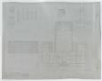 Thumbnail image of item number 2 in: 'Plans For A High School Building, Winters, Texas: First Floor Plan'.
