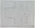 Technical Drawing: Stamford High School Addition, Stamford, Texas: First Floor Plan