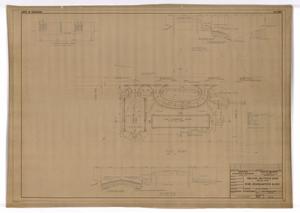 Primary view of object titled 'Abilene Air Force Base: Wing Headquarters Plot Plan'.