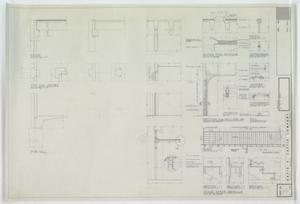 Primary view of object titled 'Manly Pontiac Office Building, Abilene, Texas: Stair & Skydome Details'.