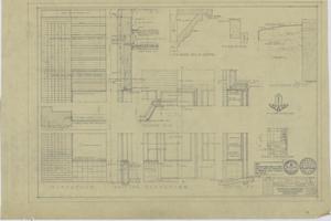 Primary view of object titled 'Commercial Building, Odessa, Texas: Section Elevation'.