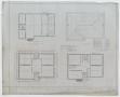 Thumbnail image of item number 1 in: 'Plans For Remodeling Old High School Building, Munday, Texas: Roof & Floor Plans'.
