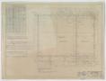 Technical Drawing: Rewco Building Company Office, Tyler, Texas: Foundation Plan