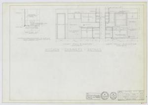 Veterans' Housing, Abilene, Texas: Kitchen Cabinets Details