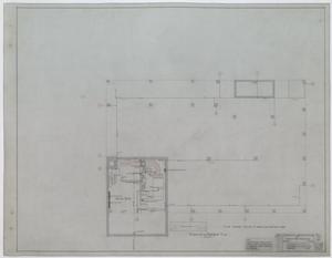 Primary view of object titled 'Five Story Store And Office Building, Coleman, Texas: Foundation & Basement Plan'.