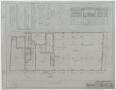 Thumbnail image of item number 1 in: 'Bank And Office Building, Brownwood, Texas: First Floor Plan'.