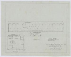 Primary view of object titled 'Veterans' Housing, Abilene, Texas: Floor Plan'.