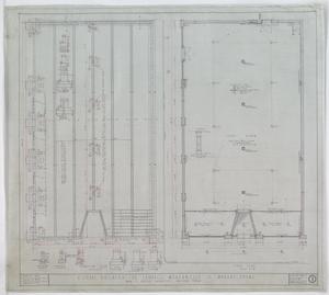 Campbell Mercantile Co. Store, Munday, Texas: Foundation & Floor Plans