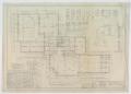 Thumbnail image of item number 1 in: 'Midwest Electric Cooperative Office, Roby, Texas: First Floor Plan'.