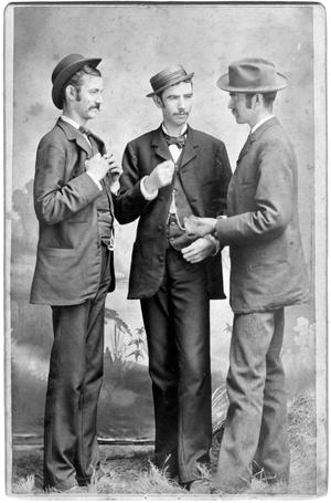 [Dr. George Howard and two Unidentified Men]