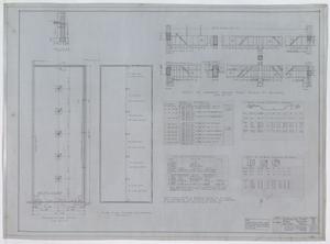 Primary view of object titled 'Store Building, Abilene, Texas: Foundation & Floor Plans'.