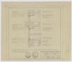 Technical Drawing: Rewco Building Company Office, Tyler, Texas: Fixed Glass Window Detail