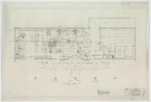 Primary view of object titled 'Abilene Christian College Dining Hall Addition, Abilene, Texas: Basement Floor Plan'.
