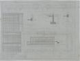 Thumbnail image of item number 2 in: 'First National Bank Building, Hamlin, Texas: Foundation Plan'.