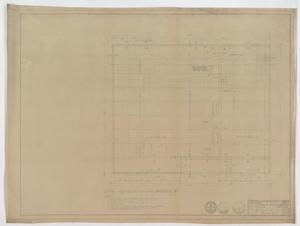 Primary view of object titled 'Premium Finance Company Office, Midland, Texas: Roof Framing Plan - Building 'B''.