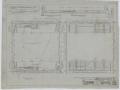 Technical Drawing: Plans For A Gymnasium For McMurry College, Abilene, Texas: Floor Plan
