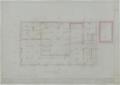 Thumbnail image of item number 2 in: 'Colorado National Bank, Colorado, Texas: First Floor Plan'.