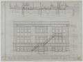 Technical Drawing: Plans For A Nine Room School Building With Auditorium At Grandbury, T…