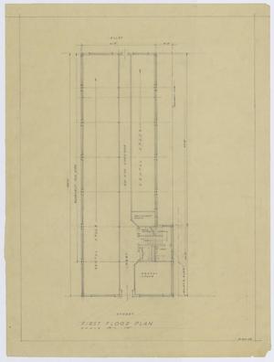 Verne W. Dalton and Alton G. Herrin Office Building, Abilene, Texas: First Floor Plan