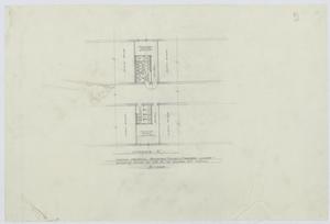 Preliminary Plan Showing Proposed Addition To South Junior High School, Abilene, Texas: Teacher's Lounge Toilet