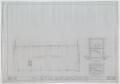 Technical Drawing: First State Bank Building, Loraine, Texas: Roof Plan