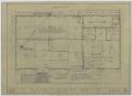 Technical Drawing: Higginbotham & Co. Garage, Texas: Floor Plan
