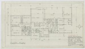 Primary view of object titled 'Bryan Air Force Base Housing: Floor Plan'.