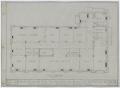 Thumbnail image of item number 1 in: 'Prairie Oil and Gas Company Office Building, Eastland, Texas: First Floor Plan'.