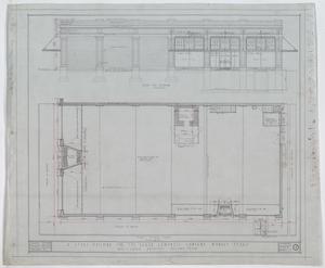 Primary view of object titled 'Baker-Campbell Company Store, Munday, Texas: First Floor Plan'.