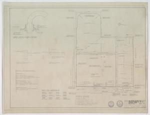 Primary view of object titled 'Premium Finance Company Office, Wichita Falls, Texas: Plot Plan'.