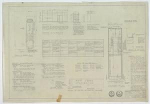 Primary view of object titled 'West Texas Utilities Office Building, Clyde, Texas: Floor Plan & Schedules'.