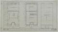 Technical Drawing: Office And Store Building, Haskell, Texas: Footing, Floor, & Roof Pla…